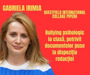 Gabriela Irimia, acuzată de bullying psihologic: un nou caz ridică semne de întrebare